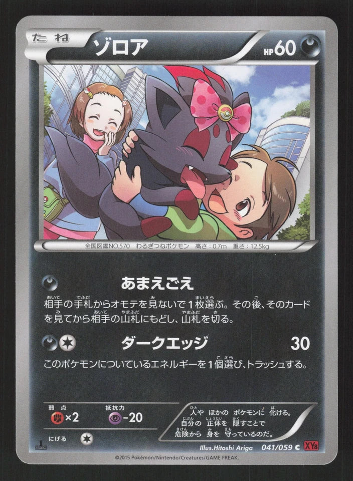 Zorua [XY8-Br - 041/059]